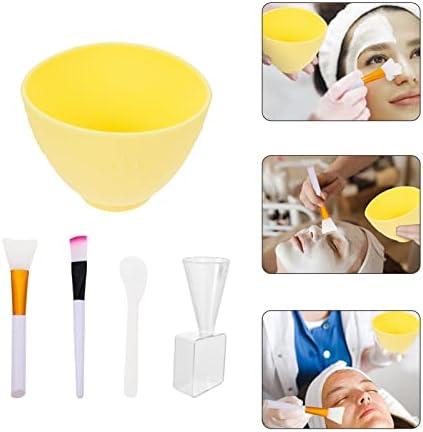 Pincéis de maquiagem Doitool Definir cuidados com o rosto conjunto Facemask DIY Conjuntos de ferramentas de máscara com