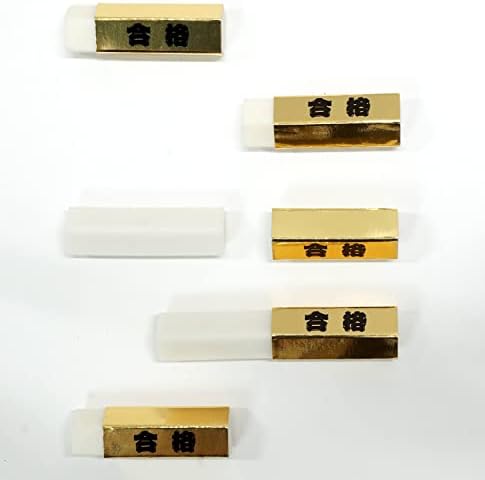 Manga de ouro passou a borracha pentagonal, pacote de 15 BG-GGC100-15