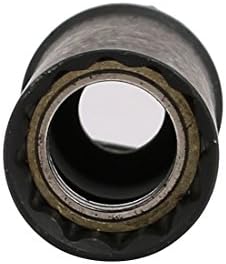 Aexit de 3/8 polegadas Ferramentas operadas com manuseio de 12 mm de 12 pontos de impacto magnético Modelo preto: 76AS617QO514