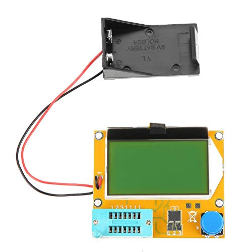 Medidor de capacitor de ESR, Walfront LCD Verificador gráfico Capacitor de resistores de resistores do resistor Testador