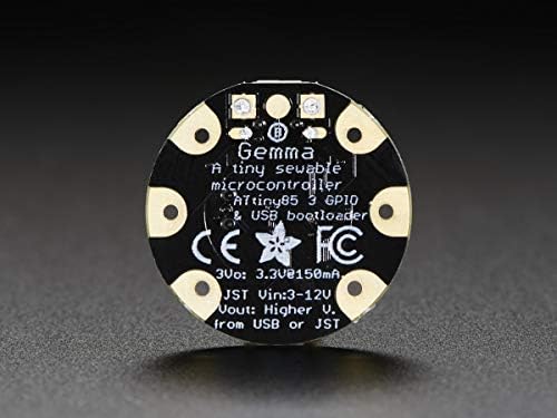 Adafruit Gemma V2- Miniatura Plataforma eletrônica do tipo Arduino