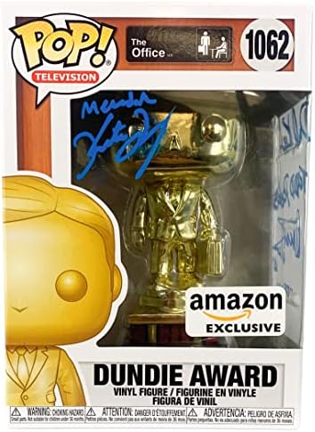 O Office Cast autografou assinado assinado Funko Pop JSA Meredith Oscar Packer