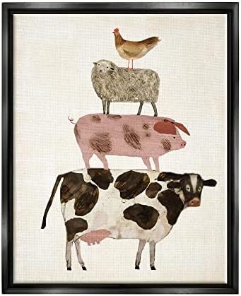 Stuell Industries, porco de ovelha e galinha de galinha, brotos de fazenda empilhados de fazenda, design por Victoria Borges