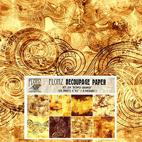 Decoupage Paper Pack Creative Decorative Swirls # papel de padrão de estilo vintage para decoupage, artesanato e scrapbooking