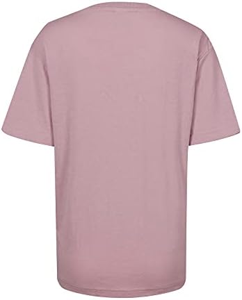 Camisa do dia dos namorados feminino Love Heart Print T-shirt casual camisa de manga curta adolescente tops para mulheres