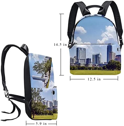 Mochila de laptop VBFOFBV, mochila elegante de mochila de mochila casual bolsa de ombro para homens, Mulheres, Sunny Day Landscape