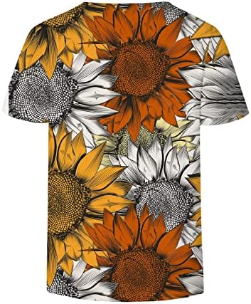 Summer outono de manga curta Tshirt feminino 2023 Deep V pescoço de algodão graphic estampe