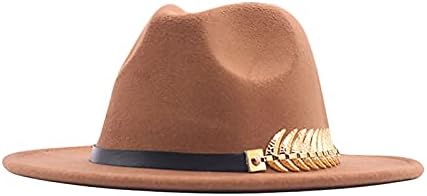 Fedora Wool Hat Hat Belt Classic Classic Wide Buckle Panamá Hat Fluppy Baseball Caps Hats Hats Men