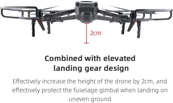 [Acessórios para drones] Protetor de hélice para DJI Mavic 3 Drone Propeller Props Asa Tampa da asa Tapinha protetora