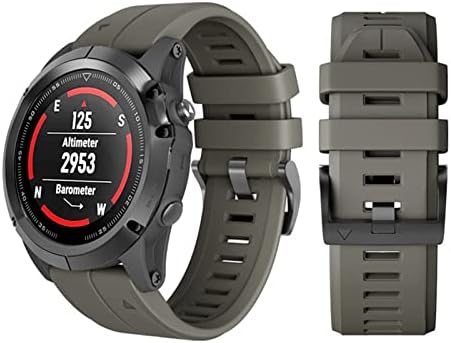 Dfamin 26 22mm Silicone Smart Watch Band para Garmin Fenix ​​7 7x 6 6x 6xPro 5x Plus 935 3HR Liberação rápida Strapas
