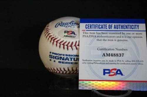Ed Mierkowicz assinou o beisebol Autograph Auto PSA/DNA AM48837 - Bolalls autografados