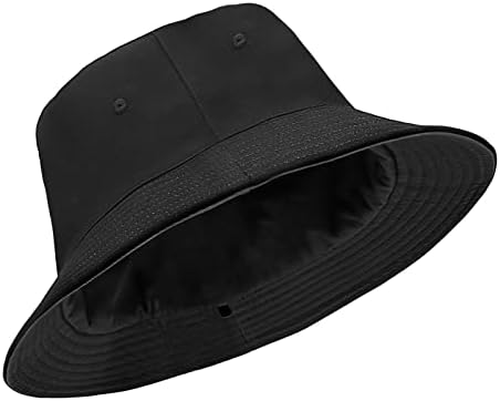 Chapéu de balde para homens homens grandes cabeça unissex de tamanho grande algodão reversível Chapéus pescadores de