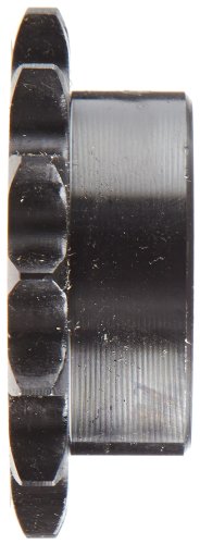 Browning H4015X1/2 Pedra de corrente de rolo acabada, fita única, aço, dentes endurecidos, 15 dentes