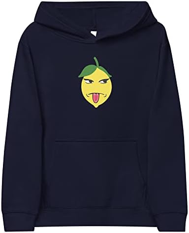 Hoodie de lã de cabeça amarela azeda de limão