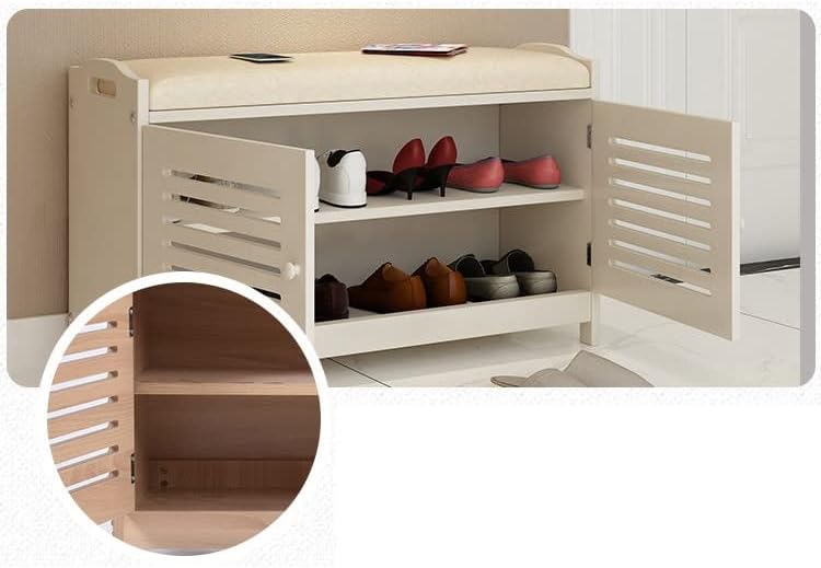 A porta do obturador do gabinete de sapatos sdfgh pode sentar na porta de sapato salvar espaço para gabinete de sapato integrado