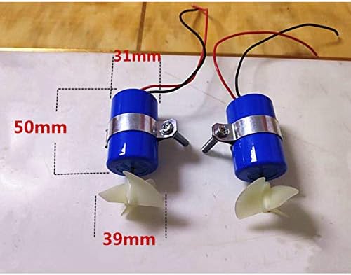 Lichifit RC Jet Boat Underwater Motor Thruster 7.4V 16800rpm CCW CCW 3 Blades Hélice para DIY Micro ROV Robot RC Bait Boat Submarine Acessórios