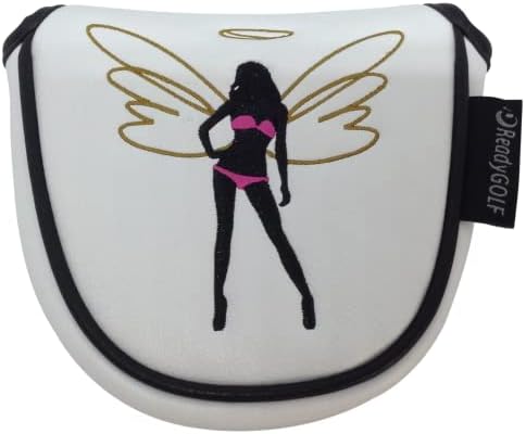 ReadyGolf: Sexy Angel Bordered Putter Cover - Mallet