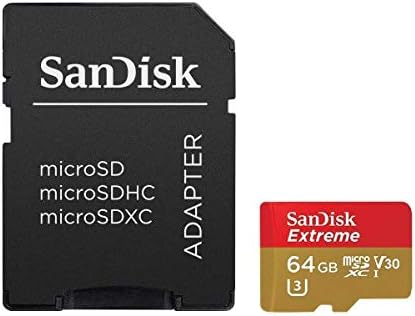 Sandisk Extreme 64 GB Classe 10/UHS-I MicroSDXC