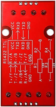 Mioyoow RS422 para TTL UART MCU Módulo, Conversão de porta serial de chip única UART SP3490 com tensão excessiva sobre proteção atual