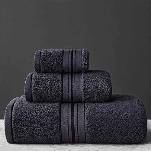 Toalha de banho adulta de adulto Toalhas egípcias Tiras de algodão usadas para banhos de praia Hotel Toalhas macias Fluff and Absorve 3 Piece Sets