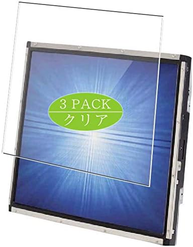 Protetor de tela Synvy [3 pacote], compatível com sistemas de painéis de toque ELO ET1739L 17 Monitor de exibição TPU Film Protectors