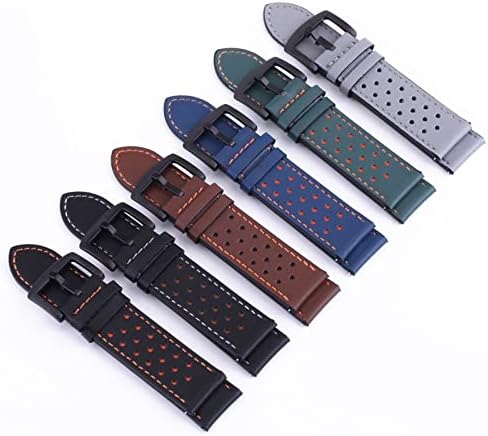 Aehon Leather tiras da faixa de vigia para 20 mm de pulseira universal de 20 mm Cinturão pulseira
