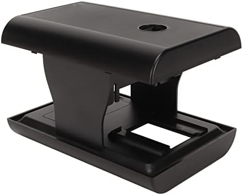 Ton169 Scanner de filmes móveis, scanner negativo para slides de 35 mm e slides antigos para o suporte a JPG para edição e compartilhamento, para smartphones. Preto