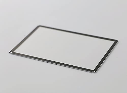 Tampa de lente de estrutura superior da estrutura superior de vidro de reposição Protetor de tela LCD com adesivo para o novo console