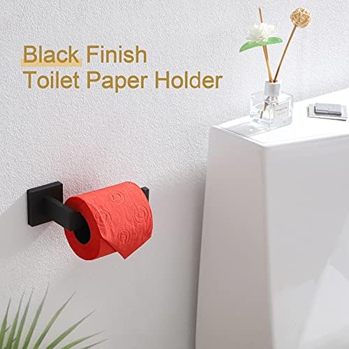 Kokosiri Toalha única de 16 polegadas, suporte para toalhas de banheiro, suporte de papel higiênico, toalha de banho gancho