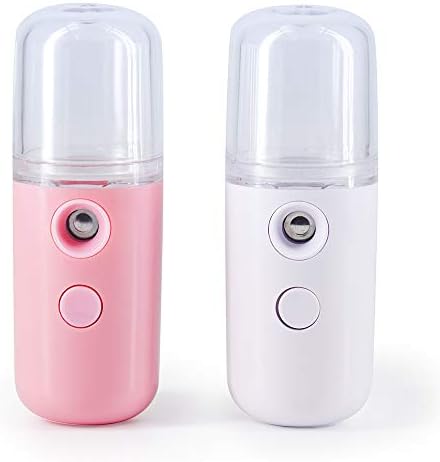 Pulverizador de nano nano 30 ml para cuidados com a pele Presentes Nano Sprayer facial Mini para maquiagem diária para o rosto para extensões de cílios fáceis de transportar