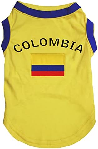 Petitebella Colombia & Flag Puppy Dog Cirt