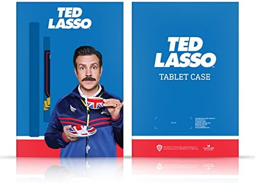 Projetos de capa principal licenciados oficialmente Ted Lasso Umbrella Temporada 2 Graphics Leather Book Carteira Capa compatível