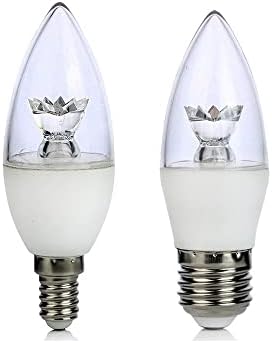 Luzes de tensão larga de Urbery Goodland E27 Lâmpada LED 5W E14 Bulbo LED 110V 220V Cobs de lustre de lustre de cristal