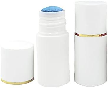 Gshllo 5 pcs 20ml Aplicador de esponja de cabeça vazia garrafas de plástico líquidas para medicina cosmética