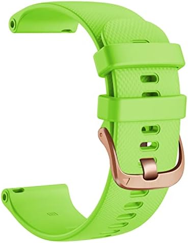 Sawidee 18 20 tiras de substituição de silicone de 22mm para Garmin Venu/abordagem S40 Vivomove HR Venu SQ Pulseira para Vivoactive 3 4 Watch Band