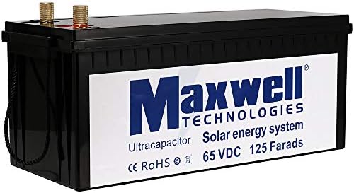 Maxwell Durablue 65V 125F Super Capacitor Módulo Sistema Solar Power Home 24pcs 3000farads Bateria de Bateria Ultracapacitor