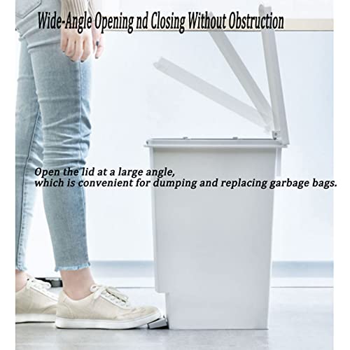 Antwax pode lixo ao ar livre lata de lixo de lixo lixo pp lixo lixo lixo lata lata de largura de grande capacidade para