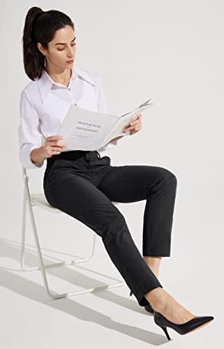 Calças de golfe feminina de libin calças de negócios casuais de trabalho casual