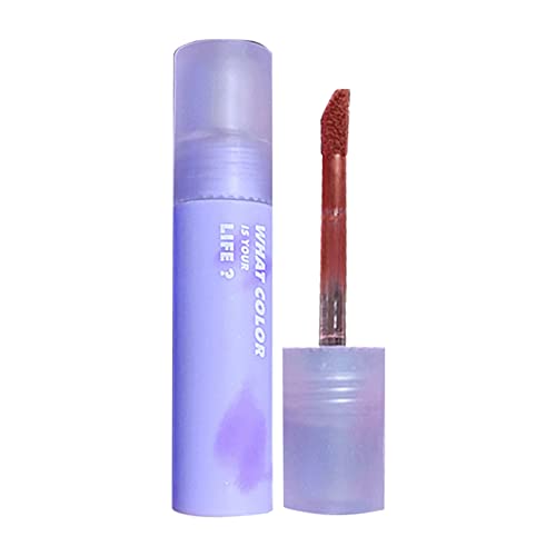 NPKGVia Gift for Girls Daily Cosmetics Products Lipstick com maquiagem labial Veludo Longo Longo Pigmento Alto Pigmento