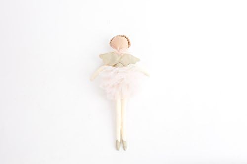 Mon Ami Angel Doll, brinquedo macio de pelúcia, boneca de pelúcia, boneca de pelúcia bem construída para criança ou criança | Use como decoração de brinquedo ou quarto, ótimo presente para crianças ou colecionadores, rosa, 15