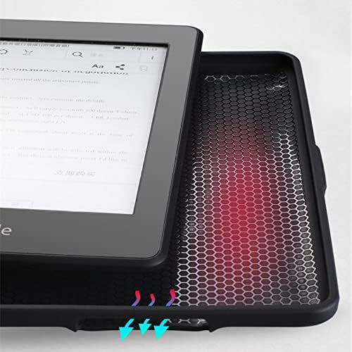 Case para o Kindle Paperwhite 10th Generation 2018 Lançado - Capa de couro PU protetora Case inteligente de manga portátil com função de sono/despertar automática, um