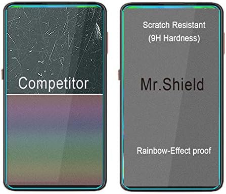 Sr.Shield [3-Pack] projetado para Motorola [vidro temperado] [Japan Glass With 9H Disão] Protetor de tela com substituição ao longo da vida