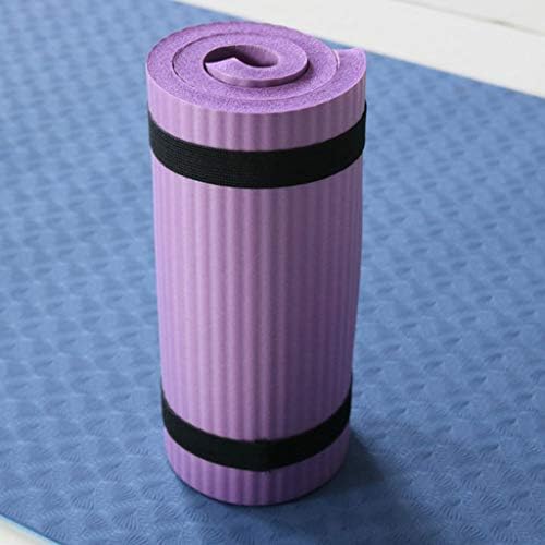 Weiliru cotovelo Pad Yoga Auxiliar Pad Não deslizamento de fitness Tapetes portáteis leves 23,6 x 9,8 polegadas