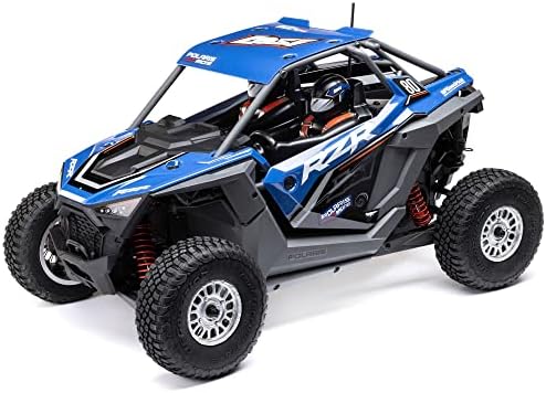 Losi RC Truck 1/10 RZR REY 4 rodas de tração de tração Bateria e carregador sem escova de travessa e carregador não incluídos