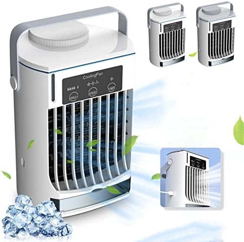 Ar condicionado AC portátil, 4 em 1 fã de ar condicionado portátil Usb Mini ar condicionado de ar condicionado 500