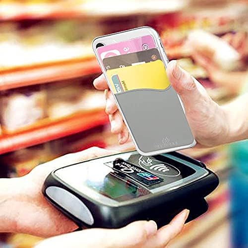 Shanshui Phone Pocket, coloque no titular de cartão de visita de crédito da carteira para o traseiro do bolso compatível