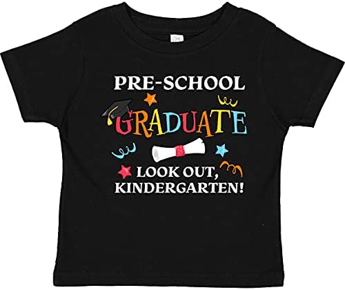 Graduado pré-escolar Inktastic, camiseta do jardim de infância do jardim de infância