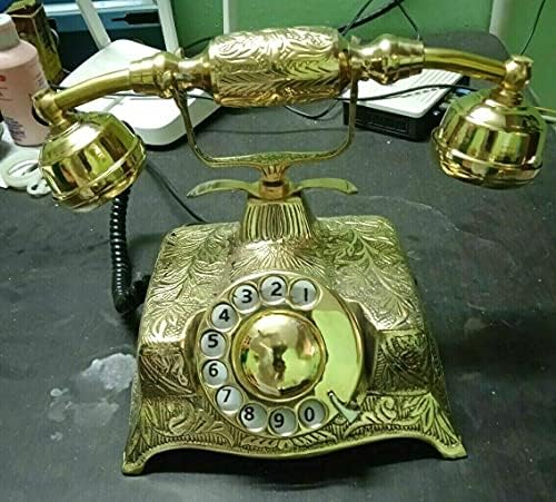 Antique / vintage colecionáveis ​​telefones de latão