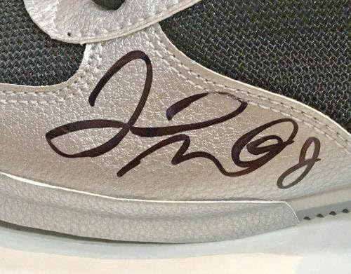 Floyd Mayweather assinou o Reebok Boxing Shoe Autograph Beckett Testemunha Bas Coa - Equipamento de boxe autografado
