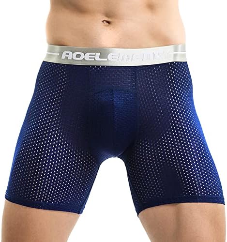 Roupa íntima masculina Sexy, correndo calças apertadas boxers confortáveis ​​respiráveis ​​Buísta de nádegas masculinas